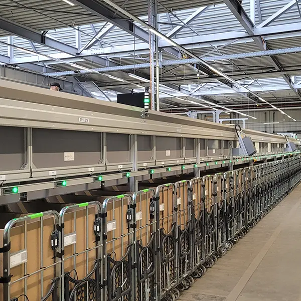 Automatically processing returns in the warehouse